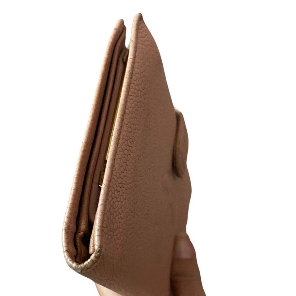 Chanel CC Pink Caviar Leather Bifold Snap Wallet Authentic - Picture 3 of 12